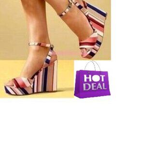 EUC KATE SPADE Dellie Wedge Sandal (6)